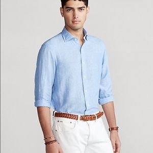 Polo Ralph Lauren Slim Fit Linen Shirt